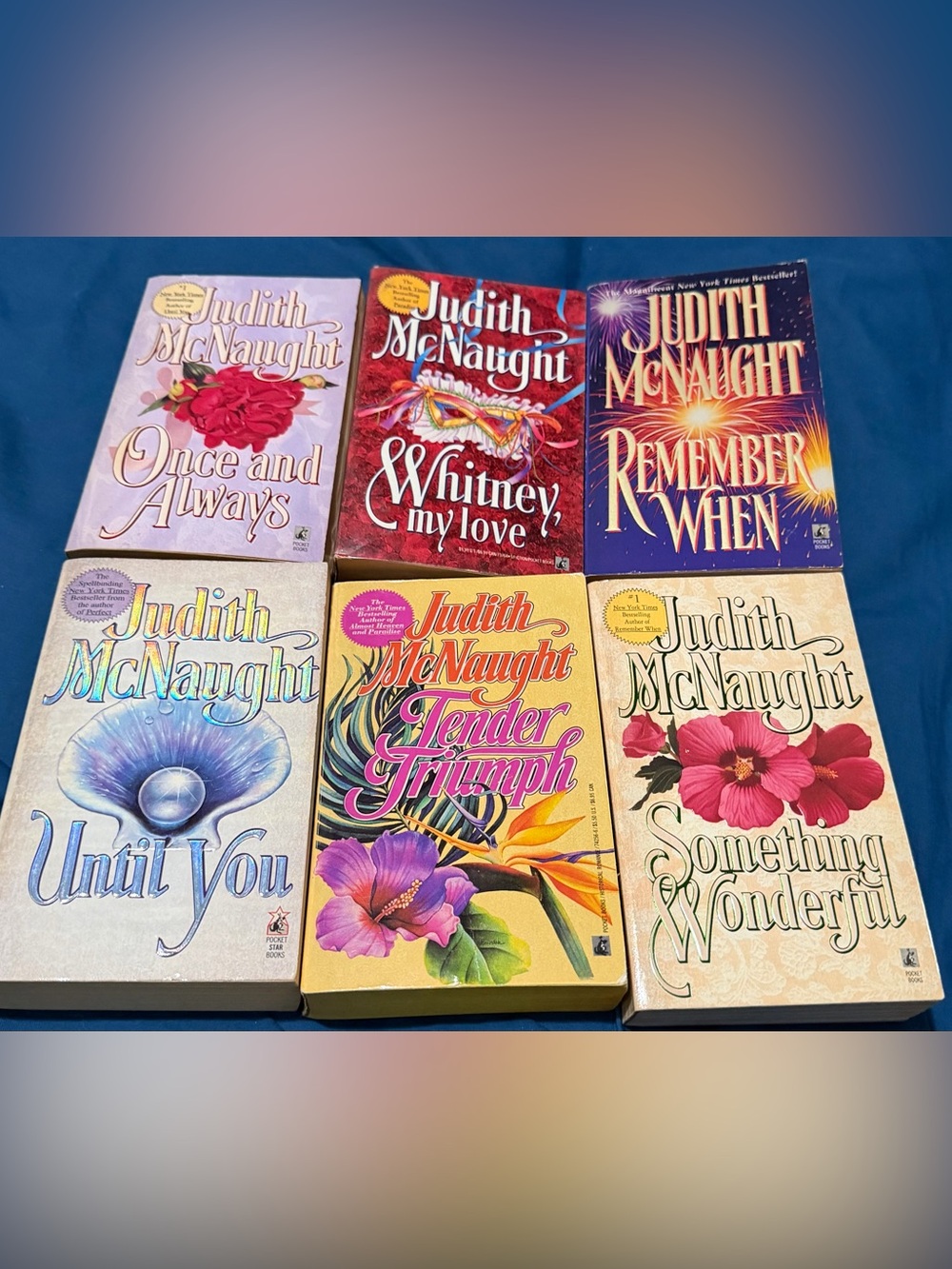 Judith McNaught Paperback Romance LOT